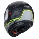 Casca modulabila (flip-up) Caberg model Levo X Elite L6 negru/gri/galben fluor mat Pinlock ready - lentila Pinlock inclusa (fibra de sticla)