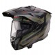 Casca adventure/off road Caberg model Tanami SV Ranger N6 negru/verde military/portocaliu mat Pinlock ready - lentila Pinlock inclusa