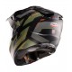 Casca adventure/off road Caberg model Tanami SV Ranger N6 negru/verde military/portocaliu mat Pinlock ready - lentila Pinlock inclusa