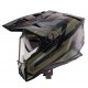 Casca adventure/off road Caberg model Tanami SV Ranger N6 negru/verde military/portocaliu mat Pinlock ready - lentila Pinlock inclusa