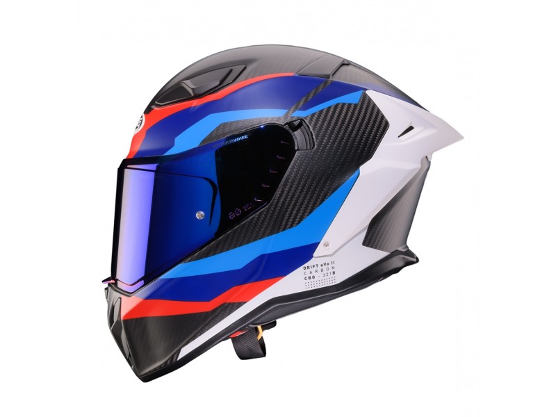 Casca integrala Caberg model Drift Evo II Carbon MSPORT S3 mat Pinlock ready - lentila Pinlock