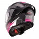 Casca integrala Caberg model Roxter Colt S2 negru/fuchsia (roz)/gri mat Pinlock ready