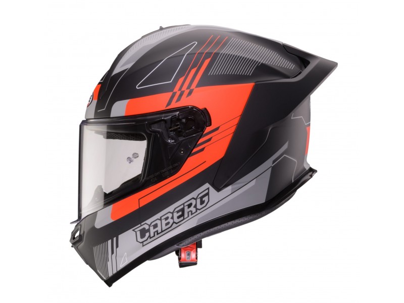 Casca integrala Caberg model Roxter Colt R9 negru/rosu/gri mat Pinlock ready