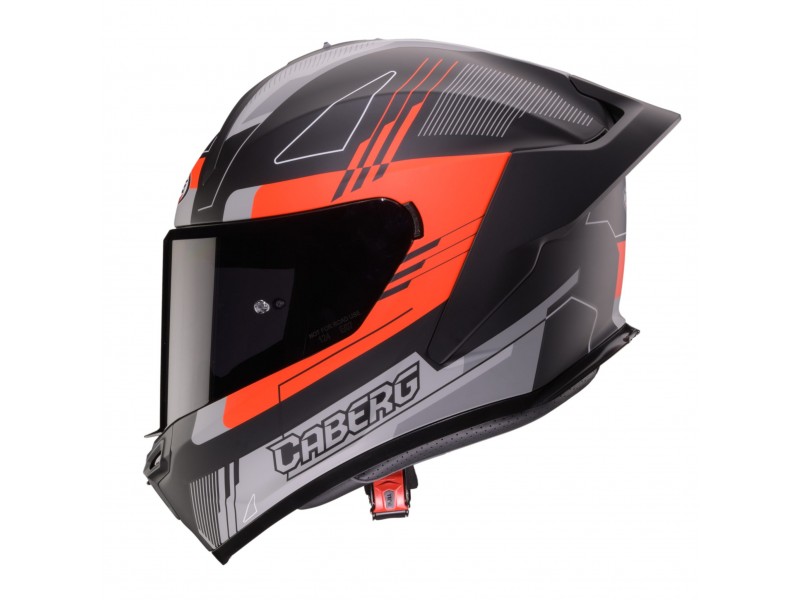 Casca integrala Caberg model Roxter Colt R9 negru/rosu/gri mat Pinlock ready