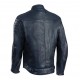 Geaca (jacheta) motociclete barbati piele Urban/Heritage Ixon All season model Spark MS culoare: navy (albastru)