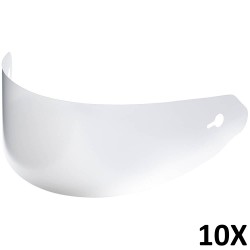 Kit 10 tear-off (kit 10 folii transparente) casca integrala Caberg model GP01 Carbon Pinlock ready