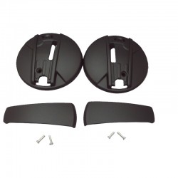 Kit capace mecanism viziera casca Caberg model Ghost - Ghost X - culoare: negru mat