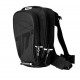 Borseta moto de picior Seventy model SD-TL1 - culoare: negru/alb
