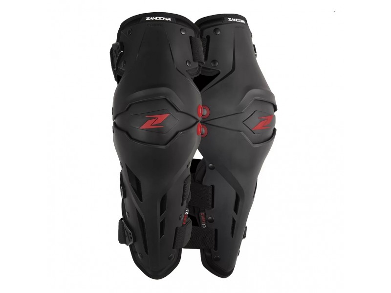 Set protectii genunchi articulate adulti Zandona model X-Treme Kneeguard (Level 2) - culoare: negru (Marime: universala (potrivire perfecta pe marimile L/XL))