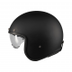 Casca open face motociclete MT Le Mans 2 S SV Pure A1 negru mat (ochelari soare integrati) - omologare noua ECE 22.06
