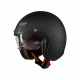 Casca open face motociclete MT Le Mans 2 S SV Pure A1 negru mat (ochelari soare integrati) - omologare noua ECE 22.06