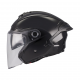 Casca open face motociclete MT Cosmo SV Pure A1 negru lucios (ochelari soare integrati) - tip viziera: MT-V-37
