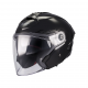Casca open face motociclete MT Cosmo SV Pure A1 negru lucios (ochelari soare integrati) - tip viziera: MT-V-37