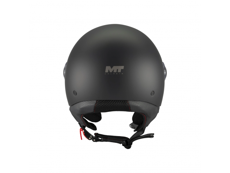 Casca open face motociclete MT Street S Pure A1 negru mat - omologare noua ECE 22.06