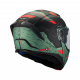 Casca modulabila MT Atom 2 SV Highlands C6 verde mat (ochelari soare integrati) Pinlock Ready - tip viziera: MT-V-35