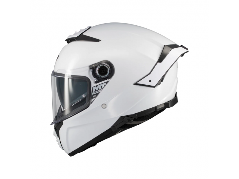 Casca integrala MT Thunder 4 SV Pure A0 alb lucios (ochelari soare integrati)