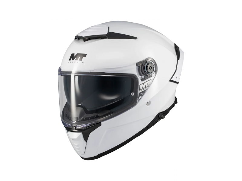 Casca integrala MT Thunder 4 SV Pure A0 alb lucios (ochelari soare integrati)