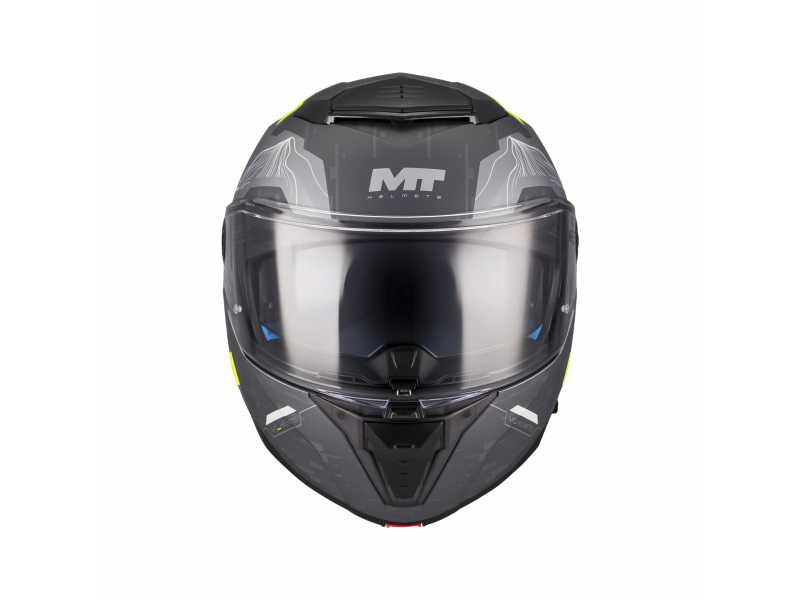 Casca modulabila MT Atom 2 SV Highlands E2 gri mat (ochelari soare integrati) Pinlock Ready - tip viziera: MT-V-35