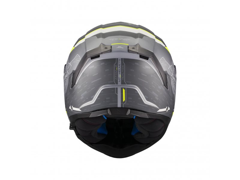 Casca modulabila MT Atom 2 SV Highlands E2 gri mat (ochelari soare integrati) Pinlock Ready - tip viziera: MT-V-35