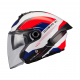 Casca open face motociclete MT Cosmo SV Icarus A5 rosu lucios (ochelari soare integrati) - tip viziera: MT-V-37