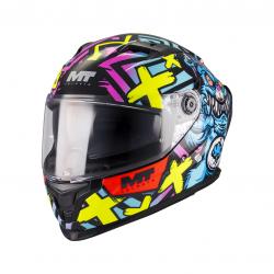 Casca integrala MT Braker SV Crazy Teddy B7 (ochelari soare integrati) - tip viziera: MT-V-28B