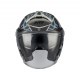 Casca open face motociclete MT Cosmo SV Arrow C2 gri lucios (ochelari soare integrati) - tip viziera: MT-V-37