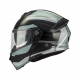 Casca modulabila MT Genesis SV Raccoon B12 verde lucios Pinlock ready - omologare noua ECE 22.06