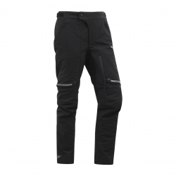 Pantaloni motociclete barbati Touring/Adventure Seventy All season model SD-PT9 Expedition culoare: negru - concept modular (pantaloni laminati; waterproof si pe exterior)
