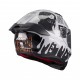 Casca integrala Axxis Fenix Cyberpunk C4 alb lucios - tip viziera: MT-V-31B