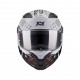 Casca integrala Axxis Fenix Cyberpunk C4 alb lucios - tip viziera: MT-V-31B