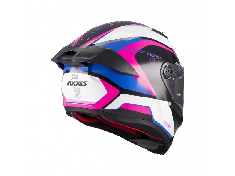 Casca integrala Axxis Fenix Turbulence B8 roz lucios - tip viziera: MT-V-31B