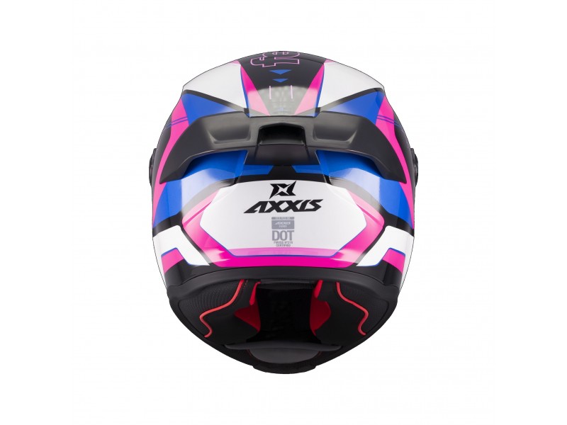Casca integrala Axxis Fenix Turbulence B8 roz lucios - tip viziera: MT-V-31B