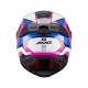 Casca integrala Axxis Fenix Turbulence B8 roz lucios - tip viziera: MT-V-31B
