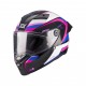 Casca integrala Axxis Fenix Turbulence B8 roz lucios - tip viziera: MT-V-31B