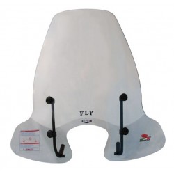Parbriz mare (inalt) transparent Piaggio Fly (05-11) 50-125-150cc
