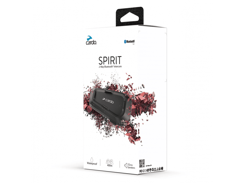 Sistem comunicatie moto complet Cardo model Spirit Single - kit 1 bucata (pentru 1 utilizator) Sistem comunicatie moto complet Cardo model Spirit Single - kit 1 bucata (pentru 1 utilizator)