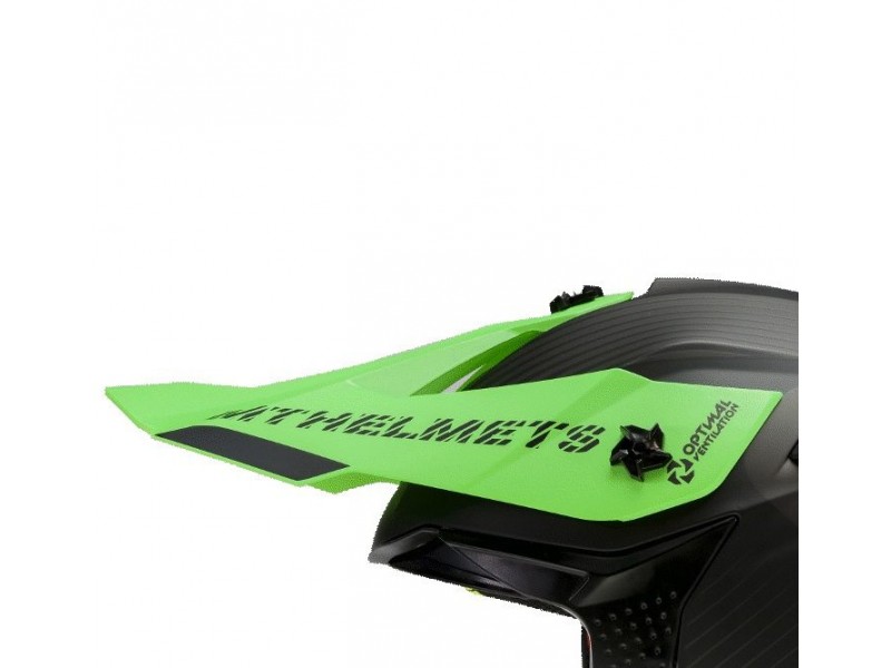 Cozoroc casca off road MT Falcon System D6 verde fluor mat