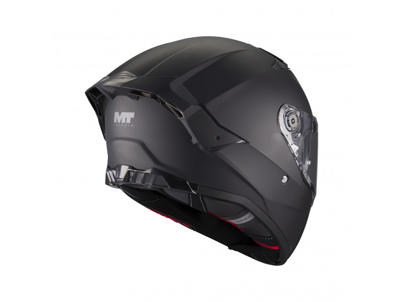 Casca integrala MT Thunder 4 R SV Pure A1 negru mat (ochelari soare integrati) + lentila antiaburire Pinlock 70 cadou - tip viziera: MT-V-28C