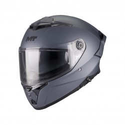 Casca integrala MT Thunder 4 R SV Pure A2 gri mat (ochelari soare integrati) + lentila antiaburire Pinlock 70 cadou - tip viziera: MT-V-28C Casca integrala MT Thunder 4 R SV Pure A2 gri mat (ochelari soare integrati) + lentila antiaburire Pinlock 70 cadou - tip viziera: MT-V-28C