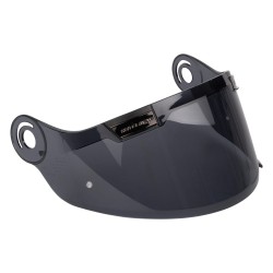 Viziera neagra casca integrala MT Jarama SV - ornament ventilatie cromat - tip viziera: MT-V-32