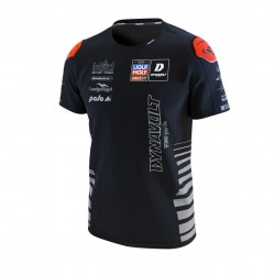 Tricou barbati Ixon model TS1 INTA 25 MS culoare: negru/rosu/argintiu (produs cu licenta Liqui Moly Dynavolt Intact GP)