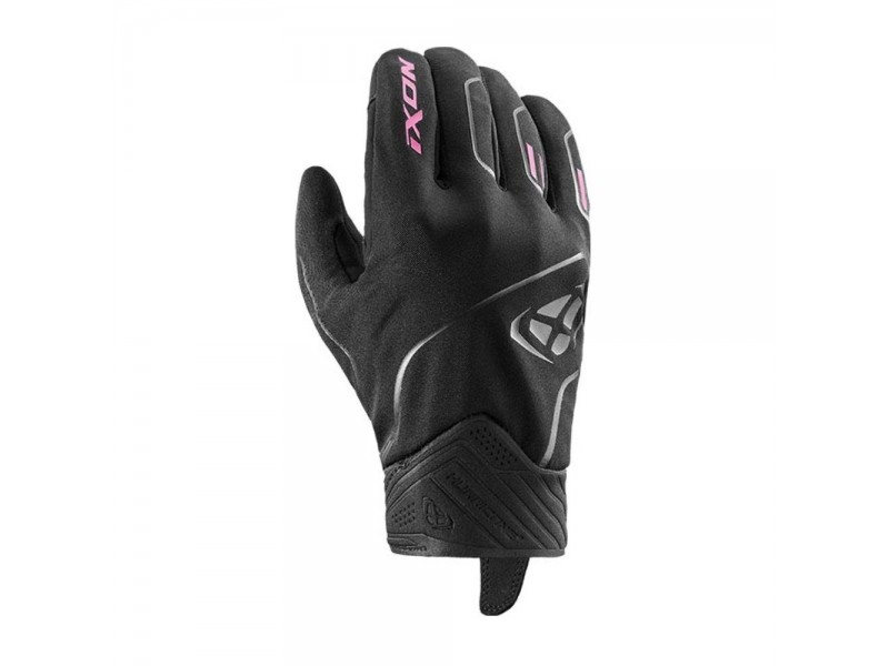 Manusi femei Urban/Roadster iarna Ixon model Pro Hurricane 2 LS culoare: negru/fuchsia (roz) - degete tactile