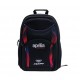 Rucsac (ghiozdan) moto Ixon model Aprilia 26 – culoare: negru/mov/rosu neon (produs cu licenta Aprilia)