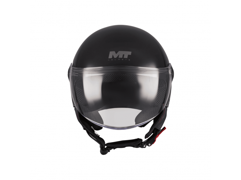 Casca open face motociclete MT Street S Pure A1 alb lucios - omologare noua ECE 22.06