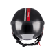 Casca open face motociclete MT Street S Runway B5 negru/rosu lucios - omologare noua ECE 22.06 Casca open face motociclete MT Street S Runway B5 negru/rosu lucios - omologare noua ECE 22.06