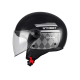Casca open face motociclete MT Street S Runway B2 negru/gri lucios - omologare noua ECE 22.06