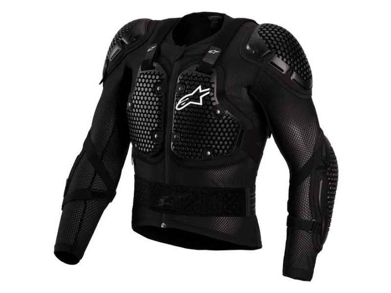 Protectie (armura) Alpinestar MX BIONIC ACTION V3 - culoare: alb/negru