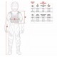 Protectie (armura) Alpinestar MX BIONIC ACTION V3 - culoare: alb/negru