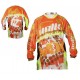 Tricou bluza cross enduro Unik Racing model MX01 culoare portocaliu fluor 