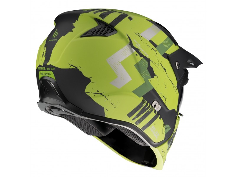 Casca MT Streetfighter SV Skull2020 A16 verde mat (ochelari soare integrati) - masca (protectie) barbie si cozoroc detasabile Casca MT Streetfighter SV Skull2020 A16 verde mat (ochelari soare integrati) - masca (protectie) barbie si cozoroc detasabile